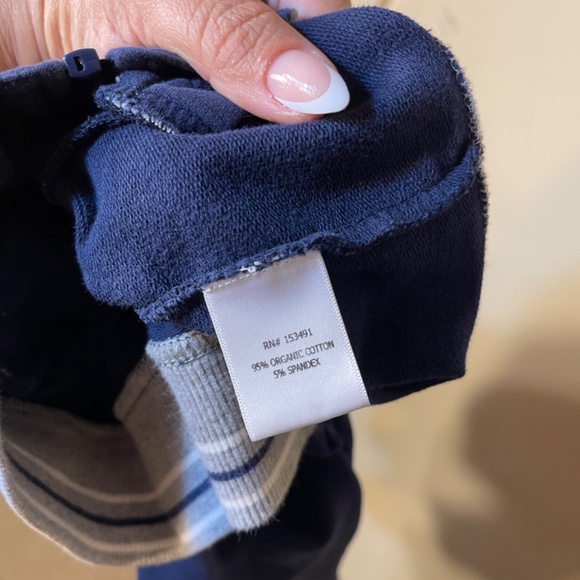 Navy Blue Kids Jacket small boys zip up sweater - Picture 7 of 9